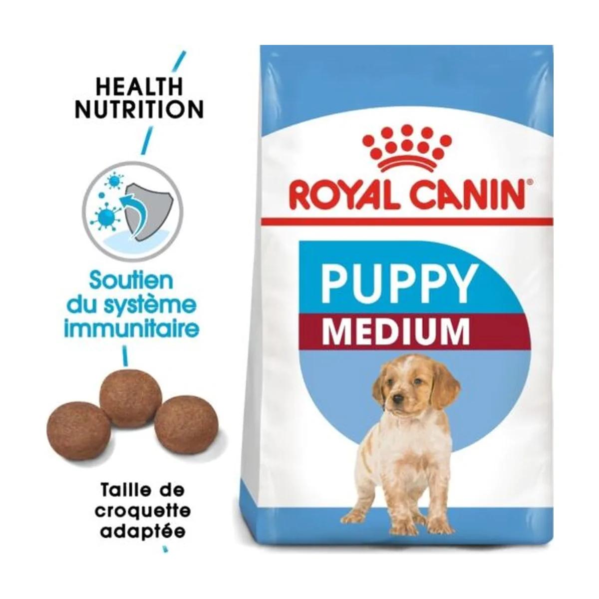 Royal Canin Croquettes Medium Puppy pour Chiot 15 kg