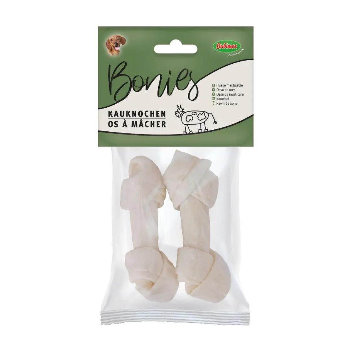 Os noué x2, 11 cm, blanc