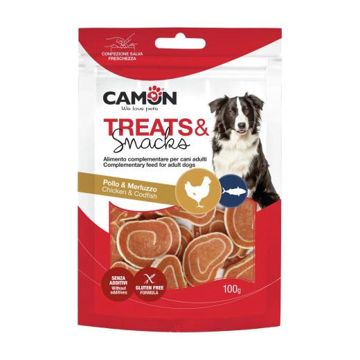 Camon Sushi au poulet et à la morue pour chien 100 g, Camon à Casablanca