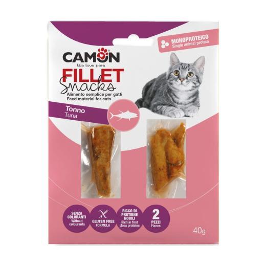 Camon Filets de thon, friandises pour chat adulte 40 g, Camon à Casablanca