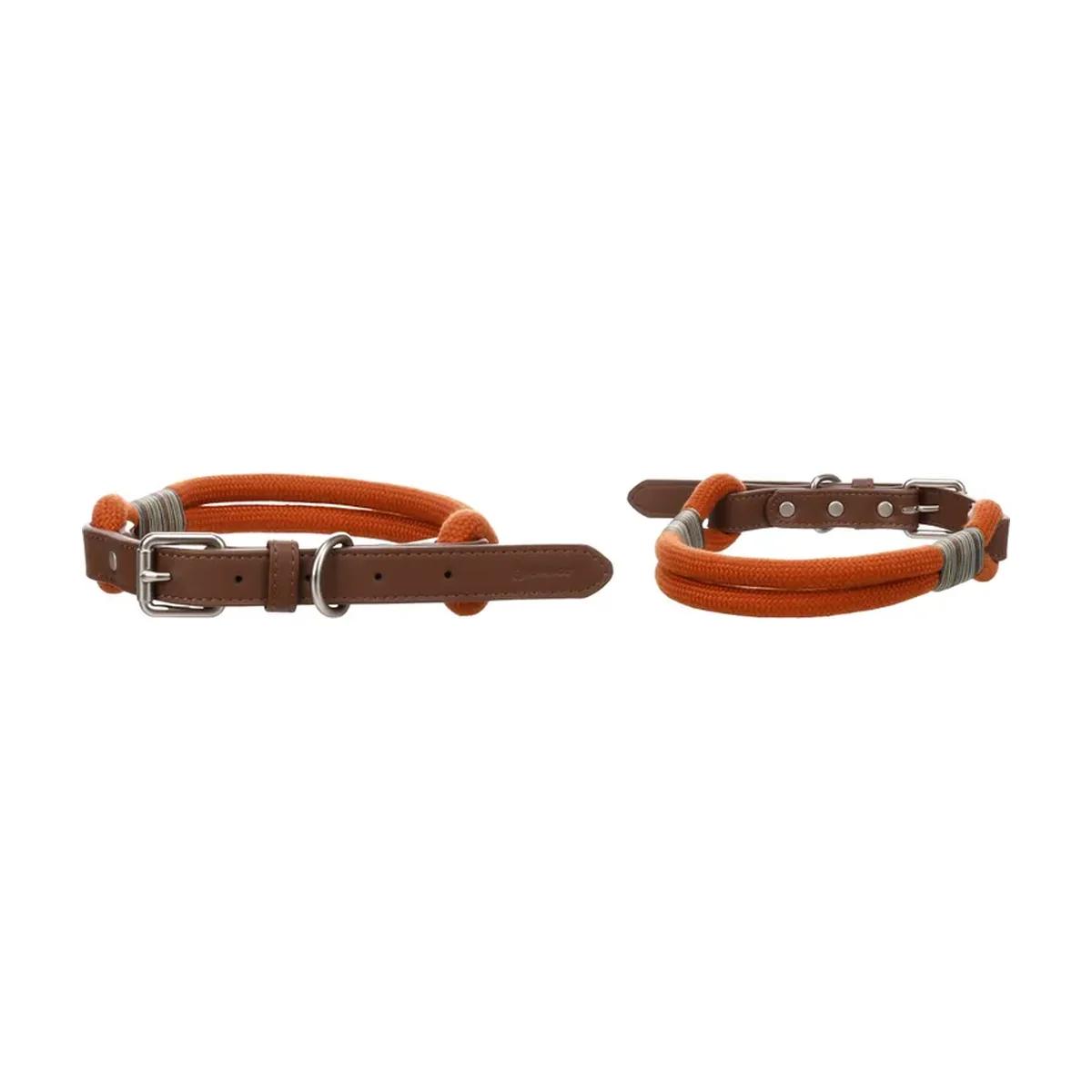 Flamingo Collier Athos cognac pour chien M 40-50 cm x 20 mm x 12 mm, Flamingo à Casablanca