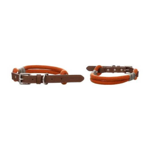 Flamingo Collier Athos cognac pour chien M 40-50 cm x 20 mm x 12 mm, Flamingo à Casablanca