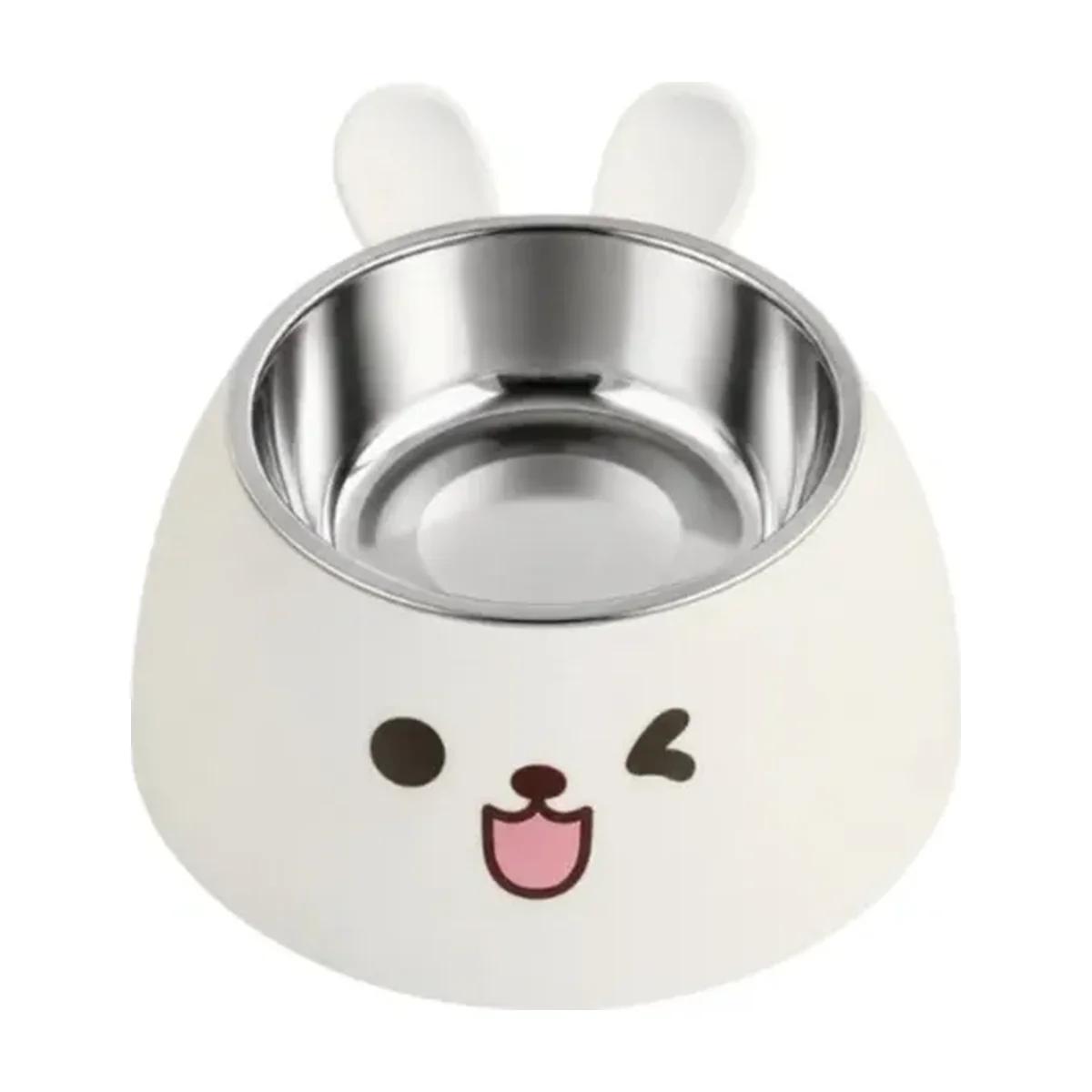 Gamelle pour Chat en Inox – Bol Alimentaire et Eau