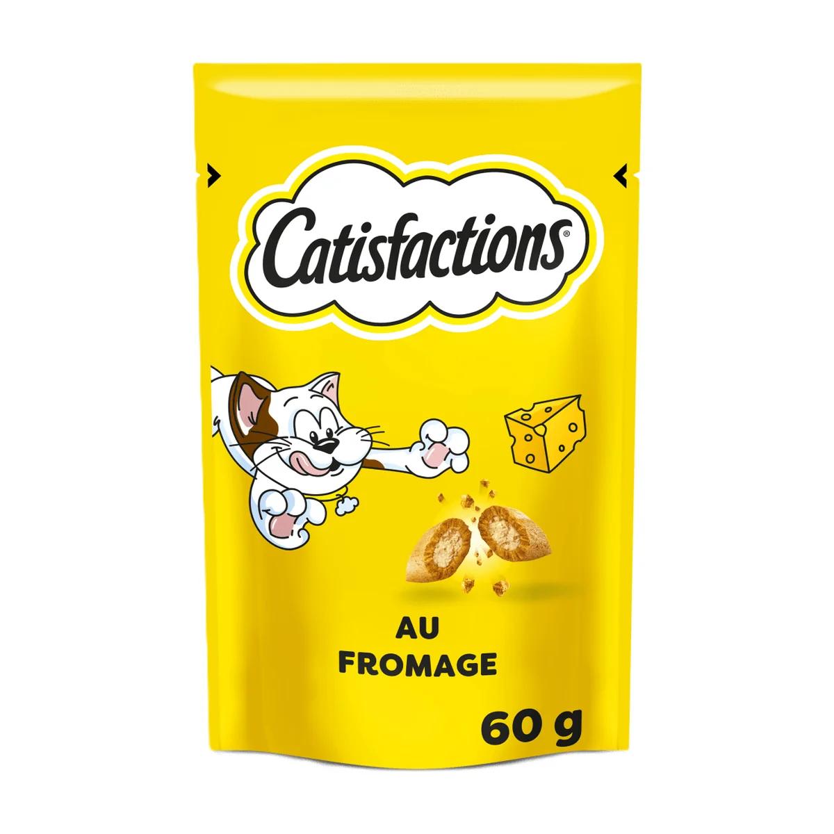 Catisfactions Friandises pour chat au fromage 60 g