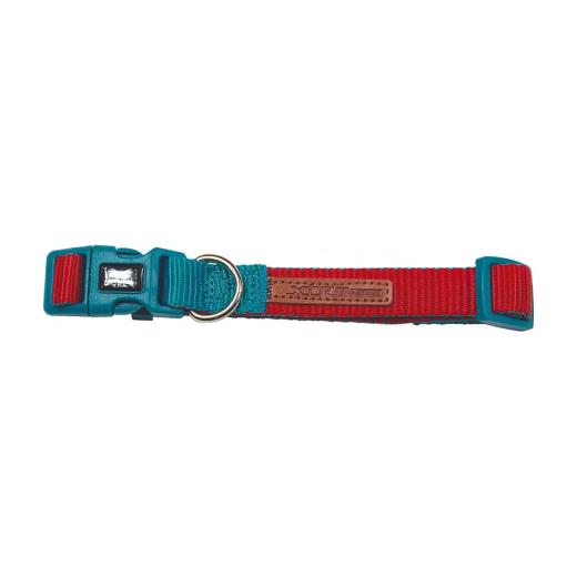 Collier double premium X-TRM rouge et turquoise T4 48-66 cm x 2,5 cm, TRM à Casablanca
