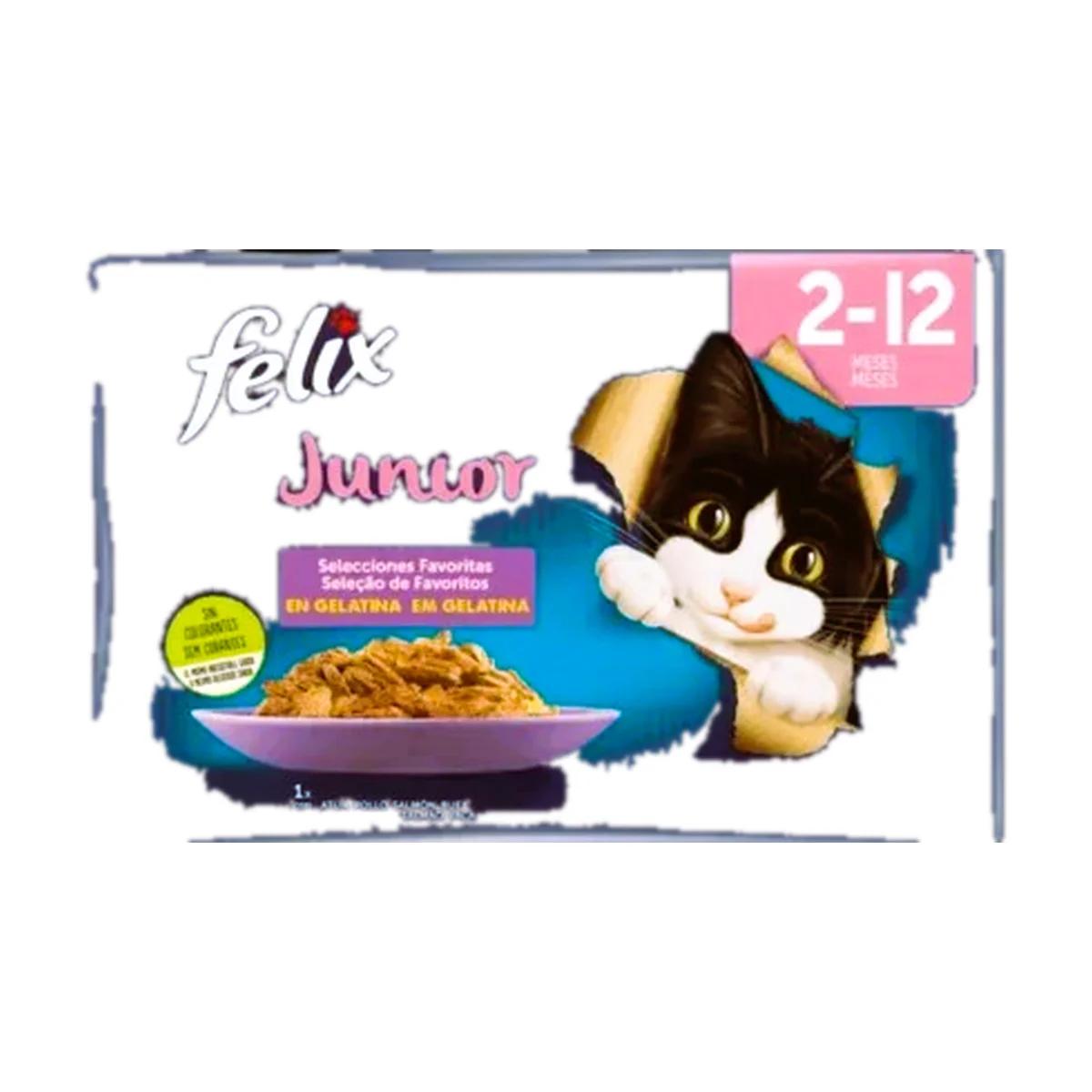 Purina Felix Fantastique Junior 4x85 g