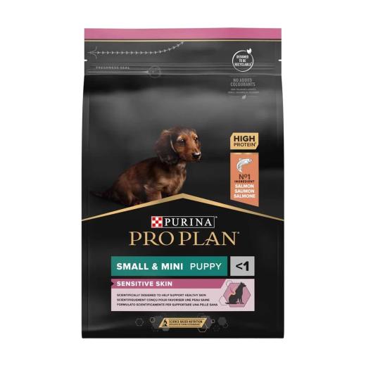 Pro Plan Small & Mini Puppy Sensitive Skin – Saumon 3 kg, Pro Plan à Casablanca