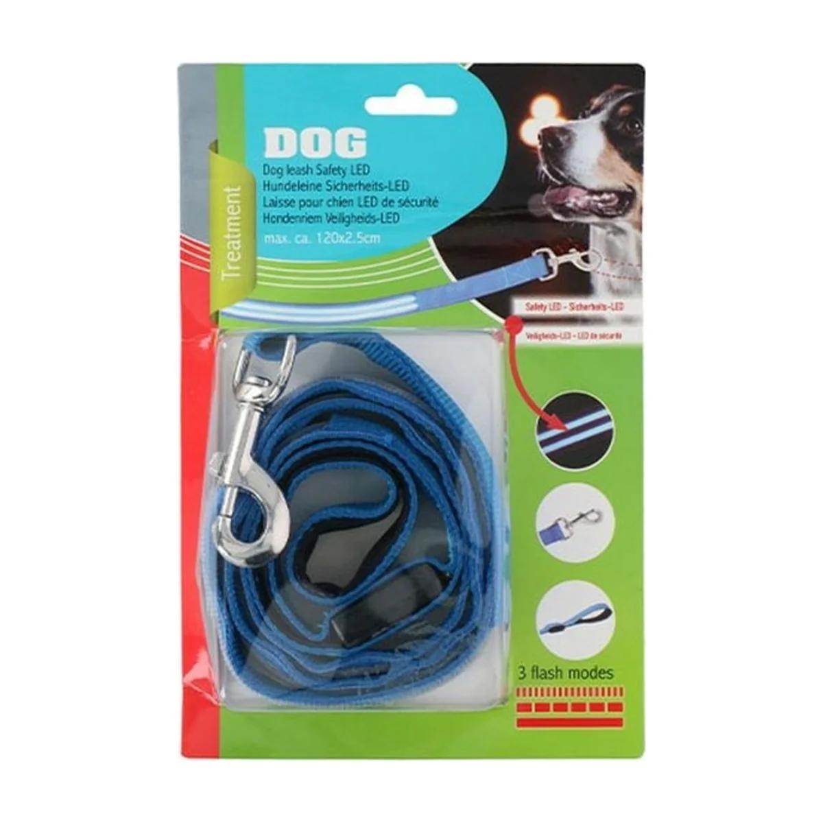 Laisse LED de Sécurité pour Chien – 120 cm avec 3 Modes d'Éclairage