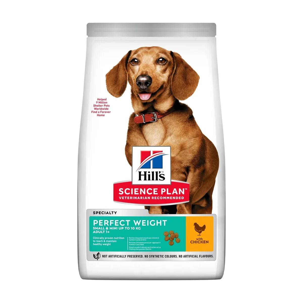Hill's Science Plan pour Chien Small & Mini Adult Perfect Weight Poulet 1,5 kg