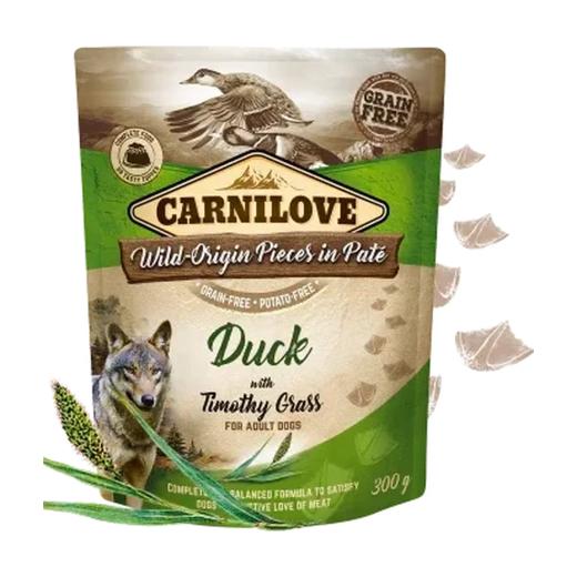 Carnilove Dog Paté Duck with Timothy Grass 300 g, Carnilove à Casablanca