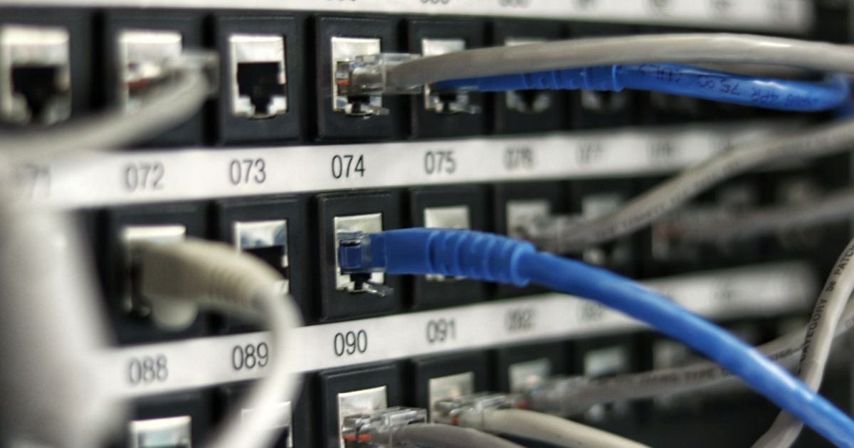 Network infrastructure servers and cables