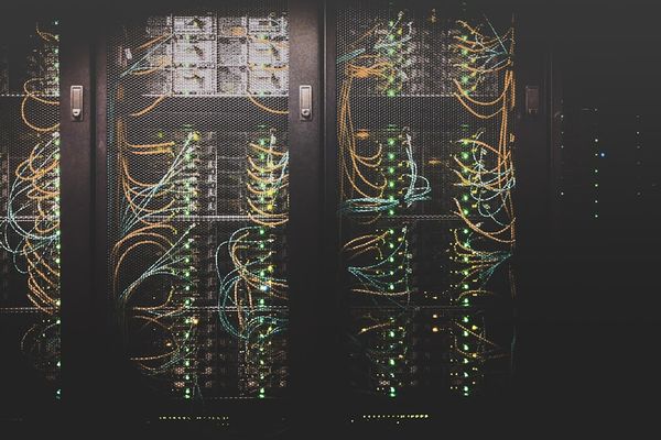 Server rack infrastructure in data center