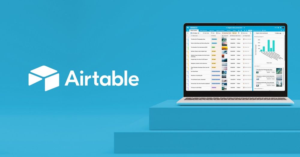 Screenshot of Airtable: AI App Building for Enterprise - Airtable