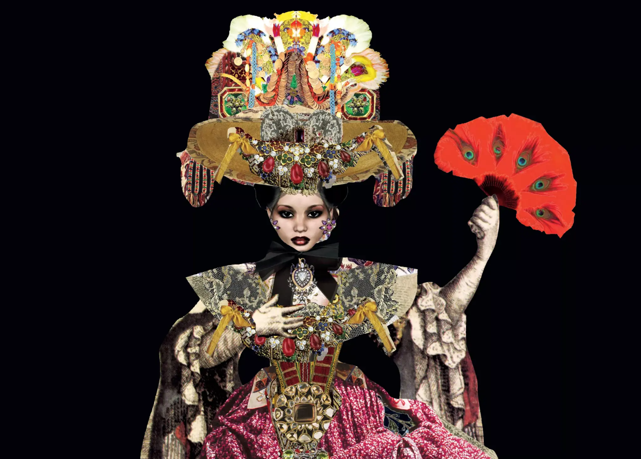 Visite de l'exposition "Christian Lacroix en scène"