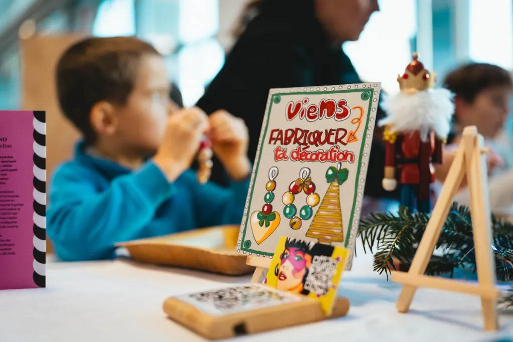 Ateliers créatifs autour de Noël