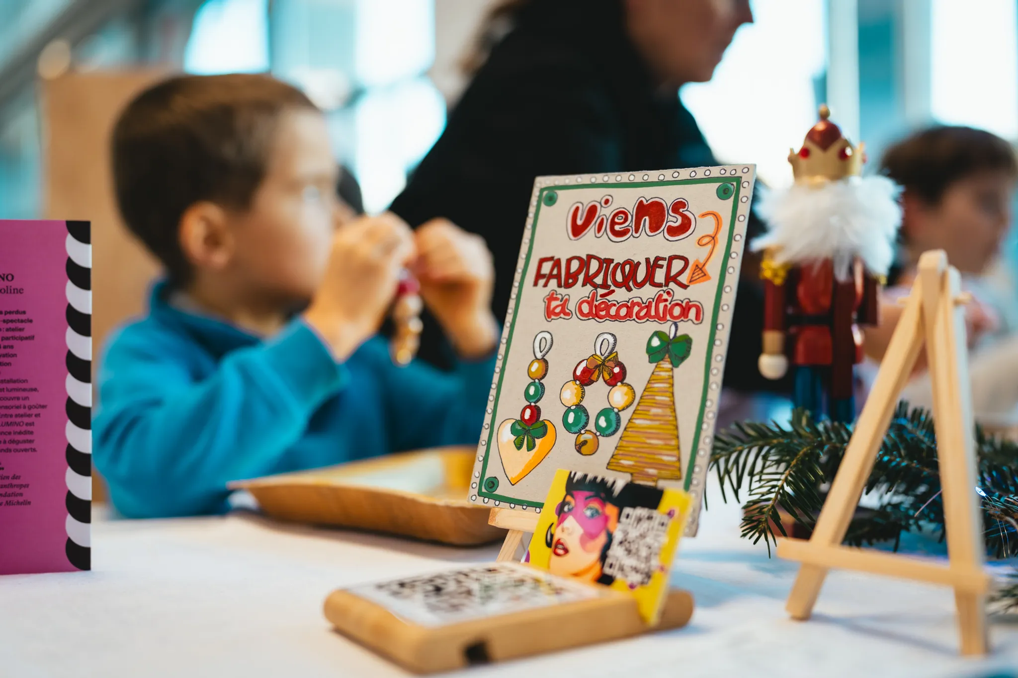 Ateliers créatifs autour de Noël