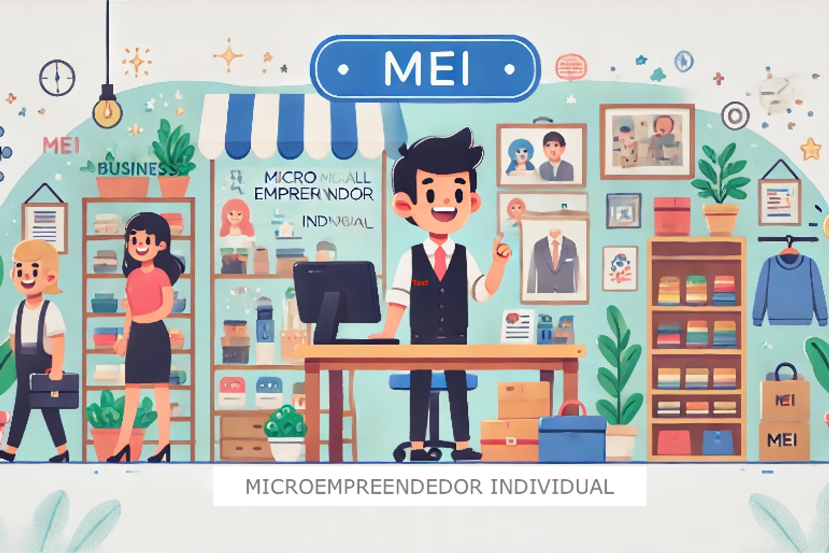 Ilustração do Microempreendedor Individual MEI