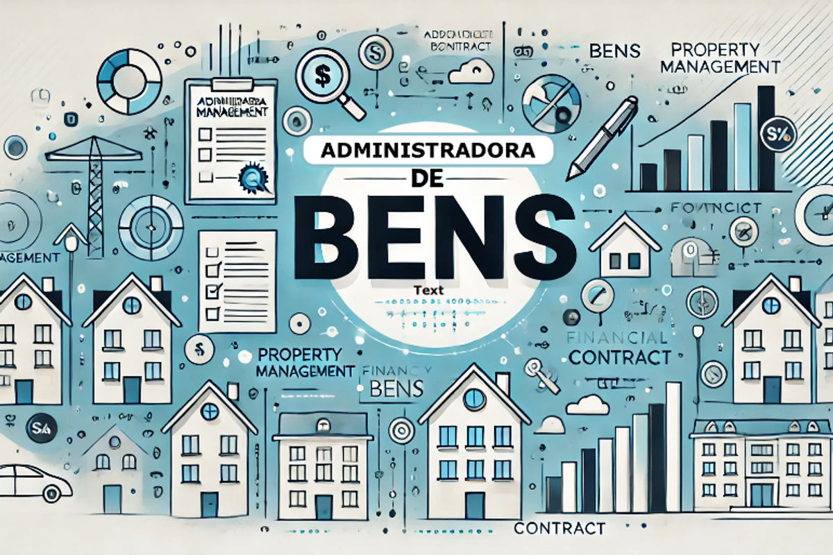 Ilustração das Atividades de uma Administradora de Bens Próprios.