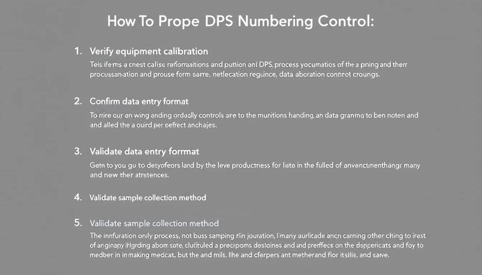 Checklist visual com orientações para o controle correto da numeração de Documentos Fiscais de Prestação de Serviços (DPS), incluindo instruções sobre a emissão de notas fiscais, responsabilidade do prestador e prazos estabelecidos pela legislação tributária.