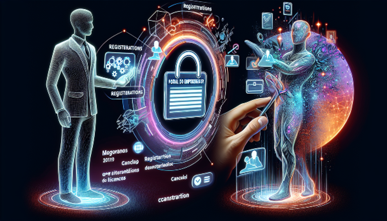 Ilustração do encerramento do MEI no Portal do Empreendedor
