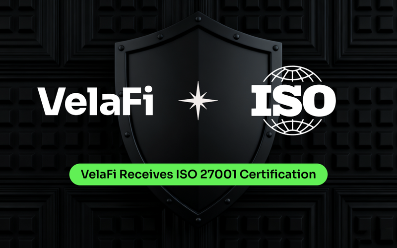 VelaFi achieves ISO 27001 certification, reinforcing commitment to security and Institutional trust
