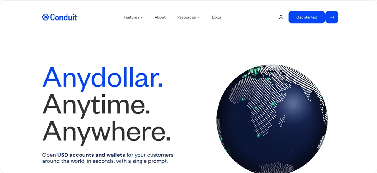 Conduit homepage
