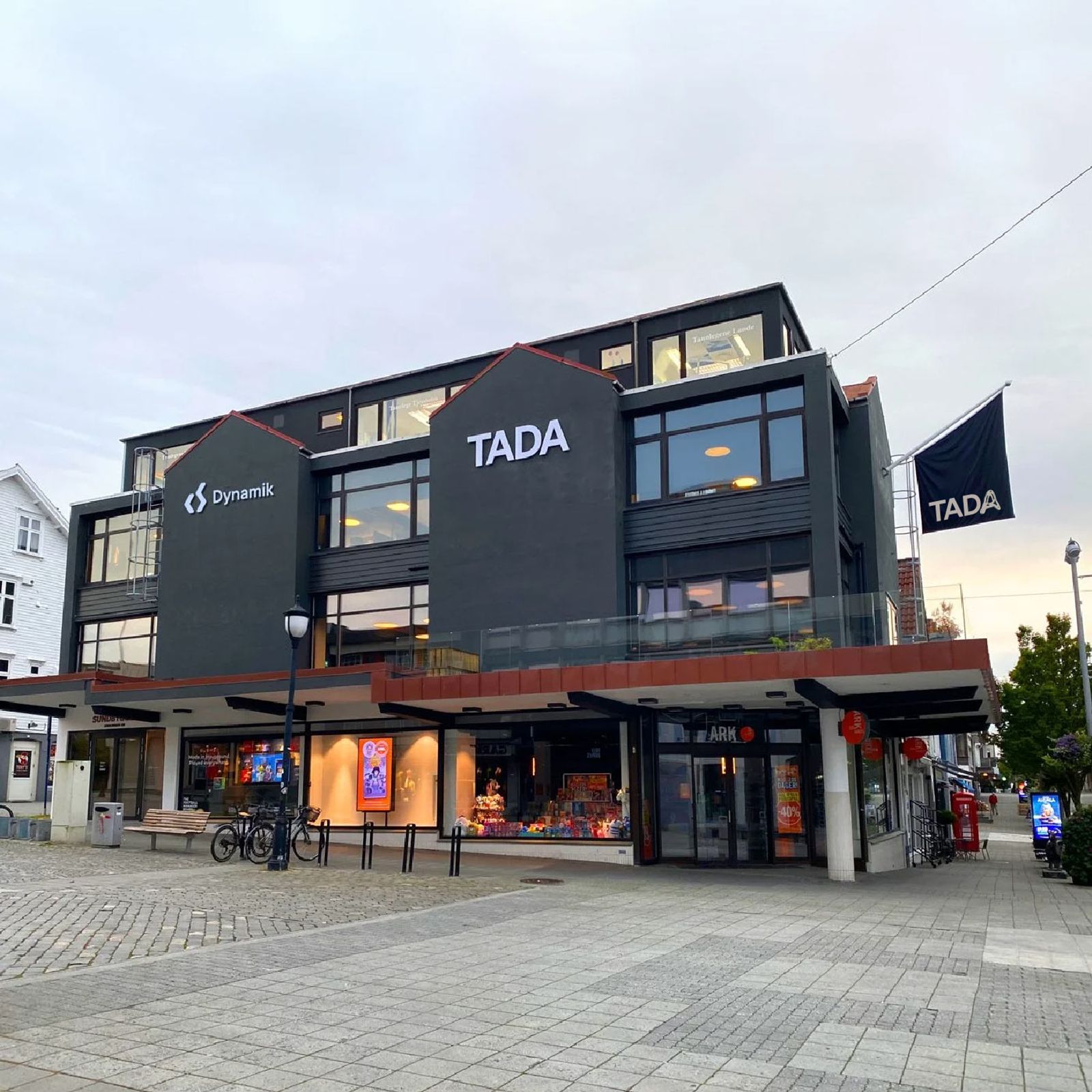 TADA ligger i Sundbygget i Haraldsgata 159