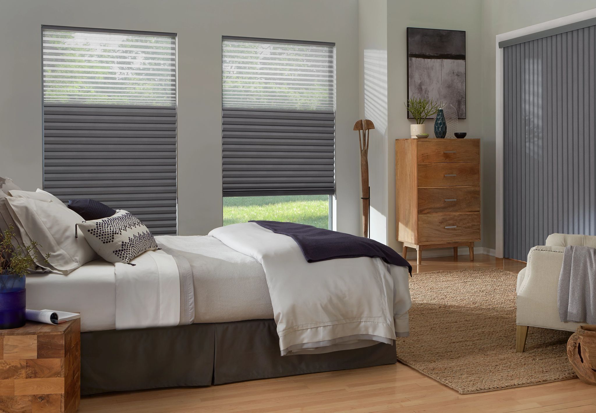 Vertical Cellular Shades - Custom window coverings in Prescott, AZ