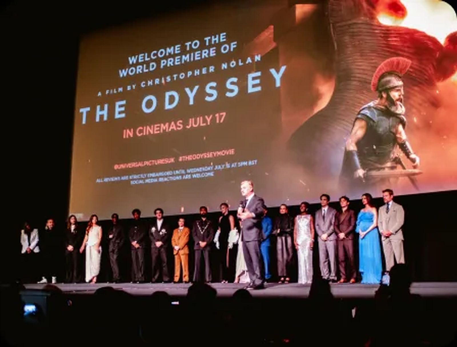 JAECOO and The Odyssey cinema still