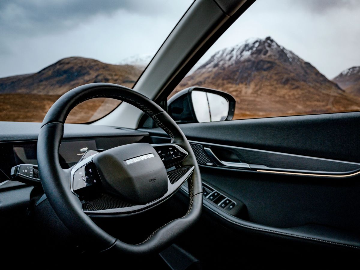 JAECOO 5 in the Scottish Highlands