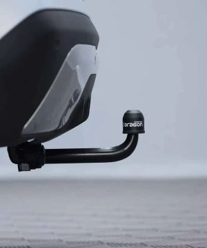 Genuine JAECOO 7 swan-neck towbar fitted below the rear bumper