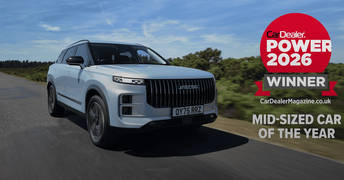 JAECOO 7 Named Mid-Sized Car Of The Year In 2026 Car Dealer Power Awards