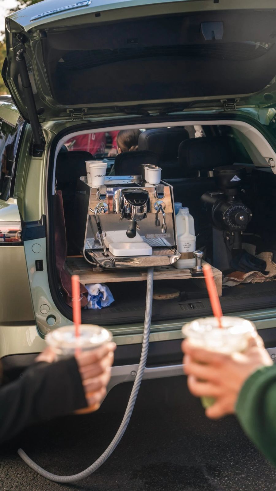 Powered by JAECOO. Brought together by movement… and coffee ☕️