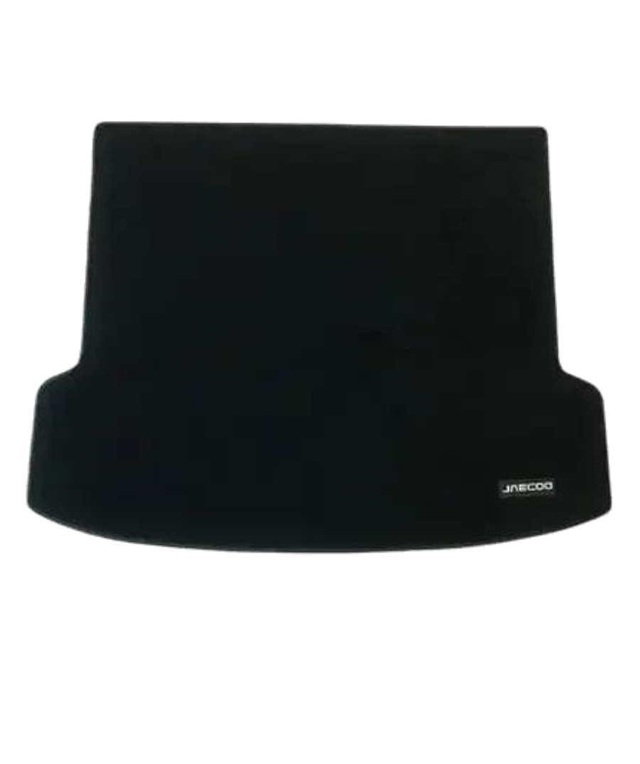 Genuine JAECOO boot liner, moulded to the shape of the load bay with a JAECOO badge