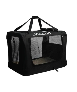 JAECOO branded soft-sided pet crate with mesh ventilation panels