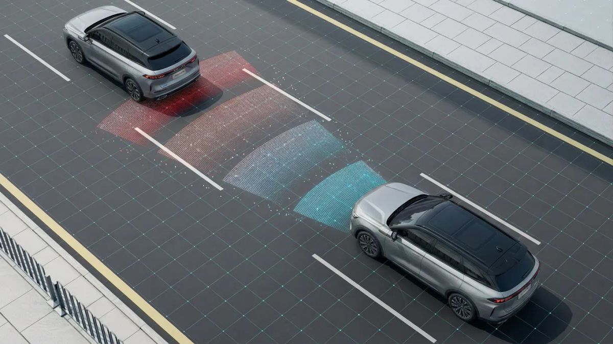 JAECOO 5 adaptive cruise control