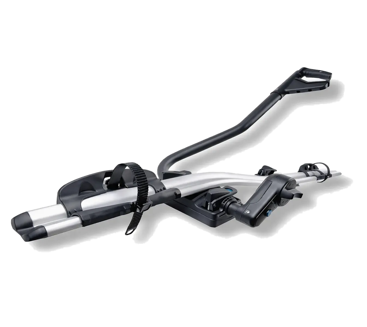 Genuine JAECOO roof bike carrier with wheel tray and frame clamp