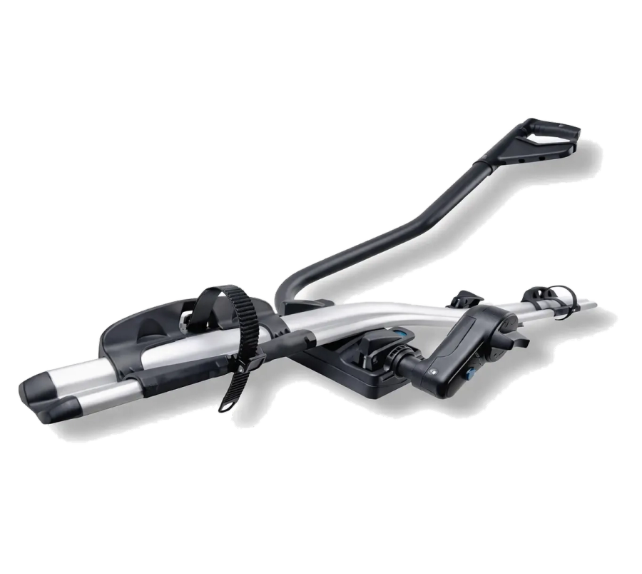 Genuine JAECOO roof bike carrier with wheel tray and frame clamp