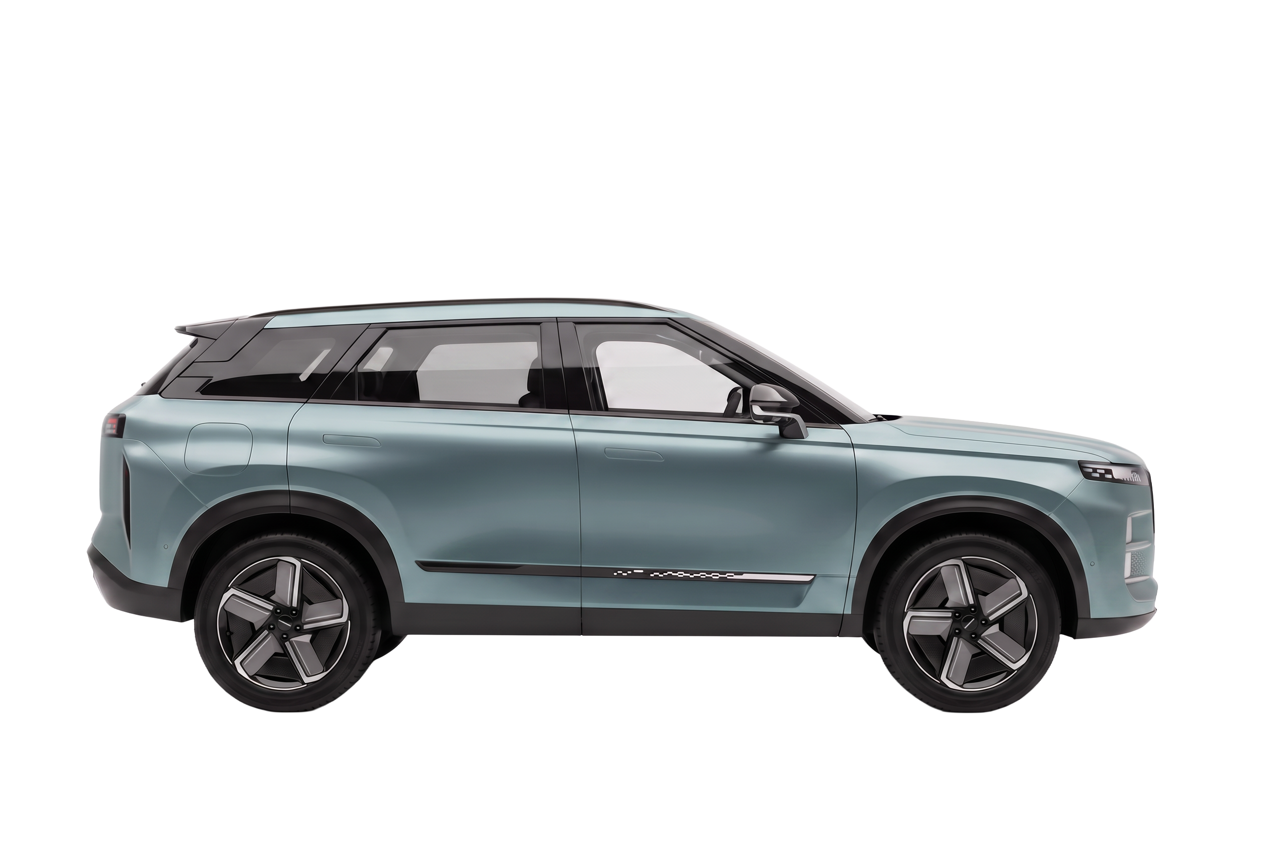 JAECOO 7 SHS-P Plug-in Hybrid in teal, front view