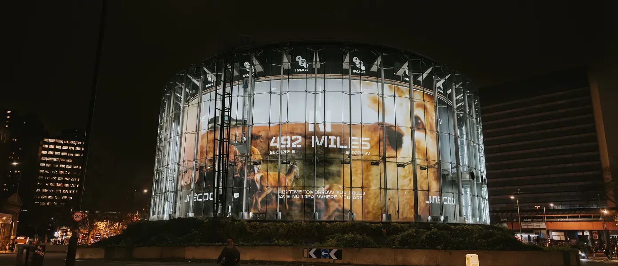 OMODA JAECOO makes history with first-ever media takeover of London’s BFI IMAX rooftop