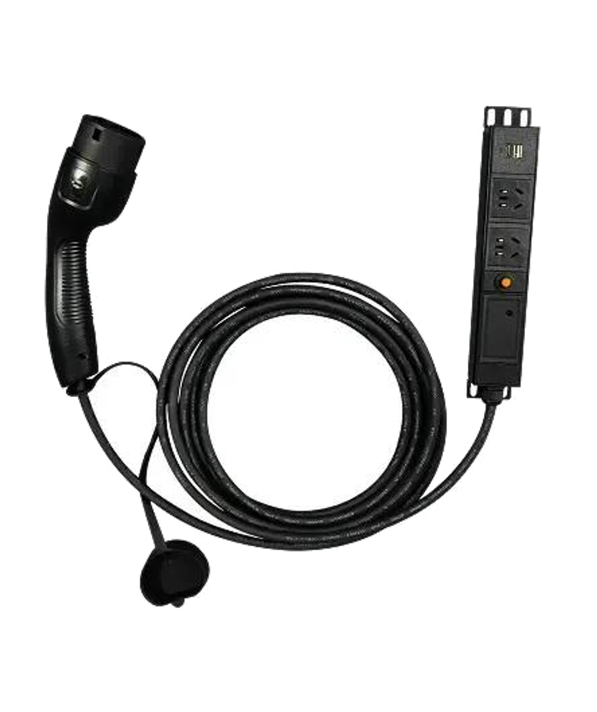 JAECOO vehicle-to-load (V2L) cable with vehicle plug and three-pin socket unit