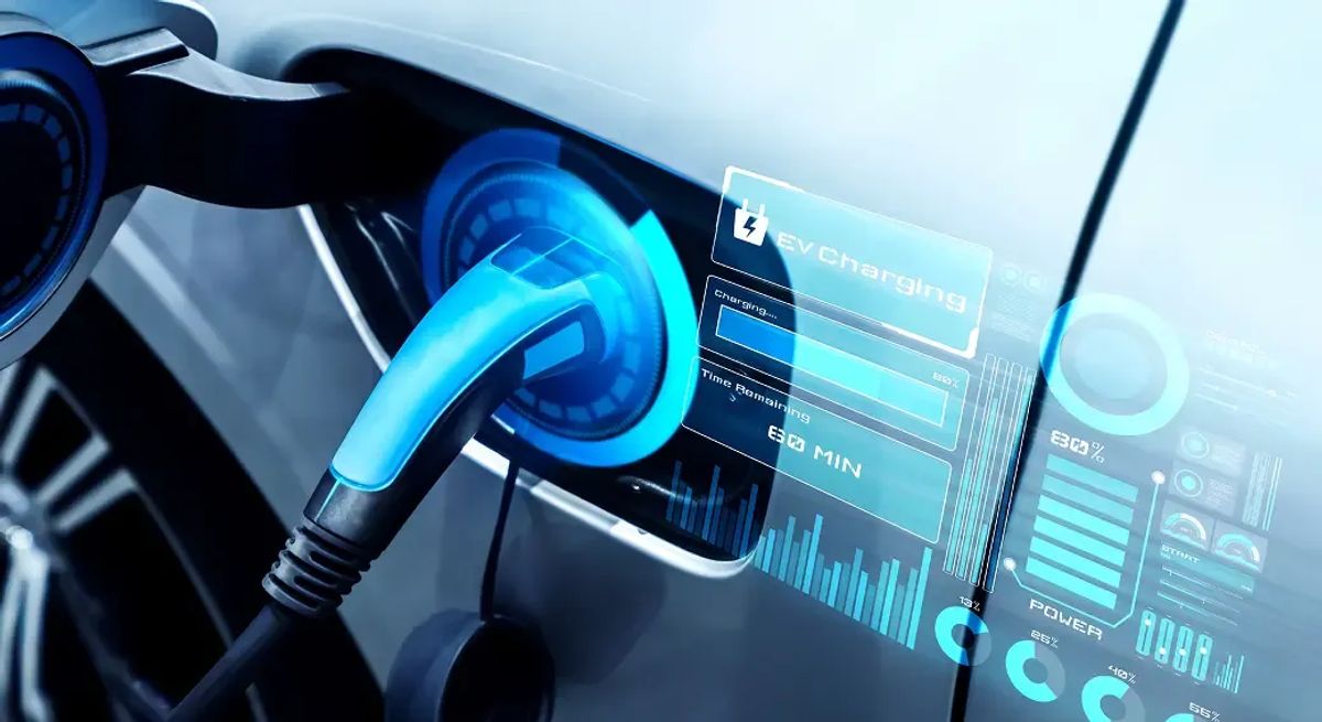 Charging screen showing an 80% charge limit