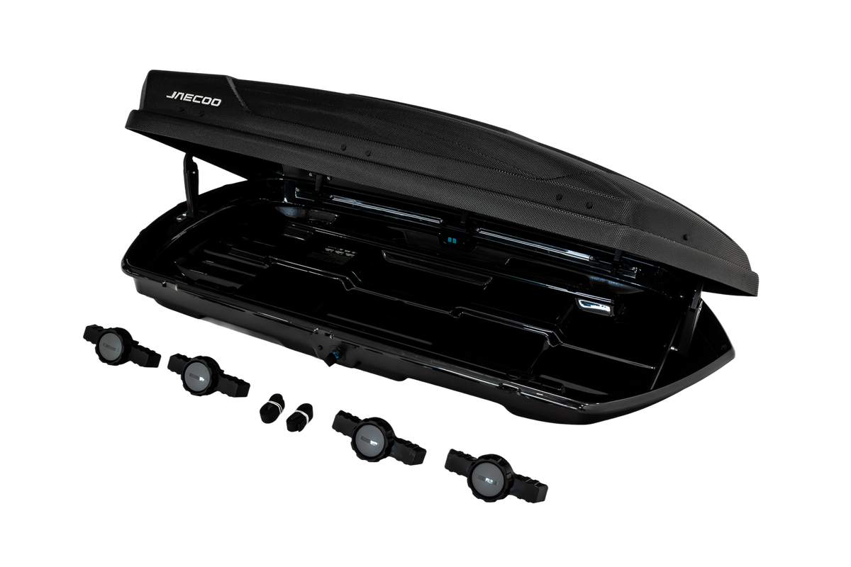 Genuine JAECOO roof box in dark grey