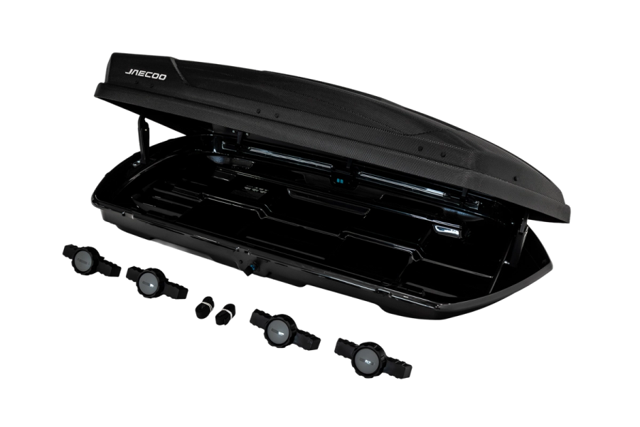 Genuine JAECOO roof box in dark grey