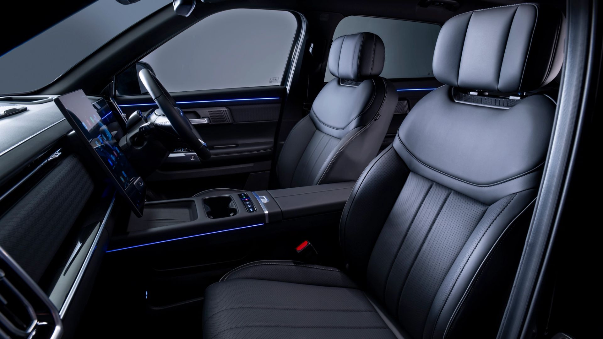 Heated and ventilated front seats