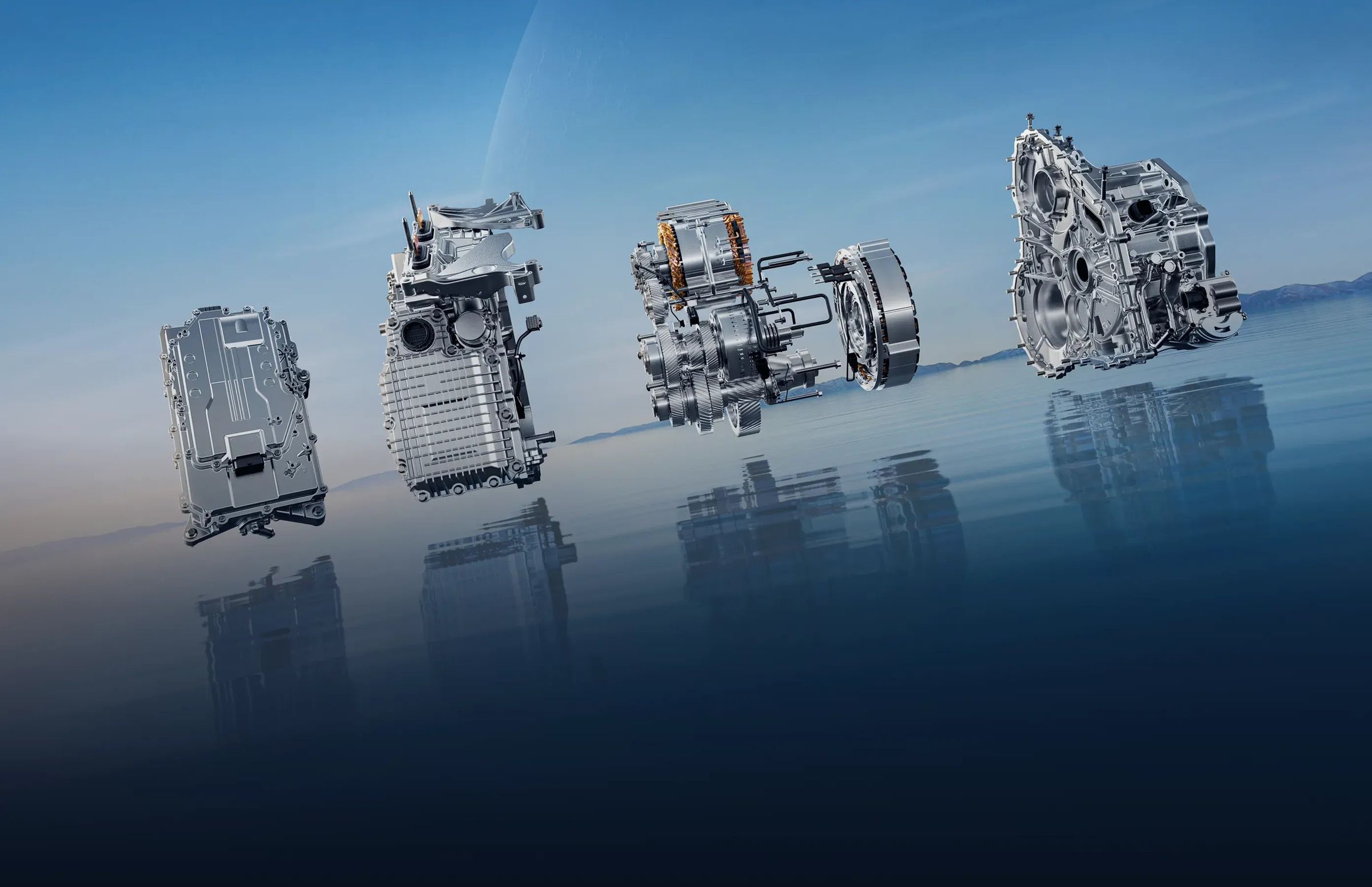 JAECOO SHS hybrid powertrain components