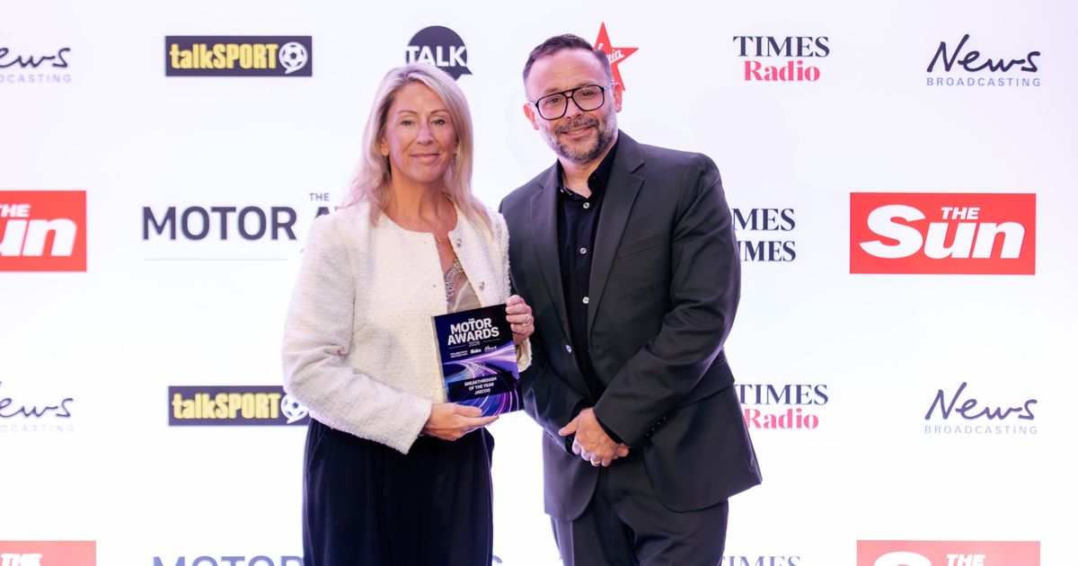 JAECOO UK Named Breakthrough Brand At The News UK Motor Awards