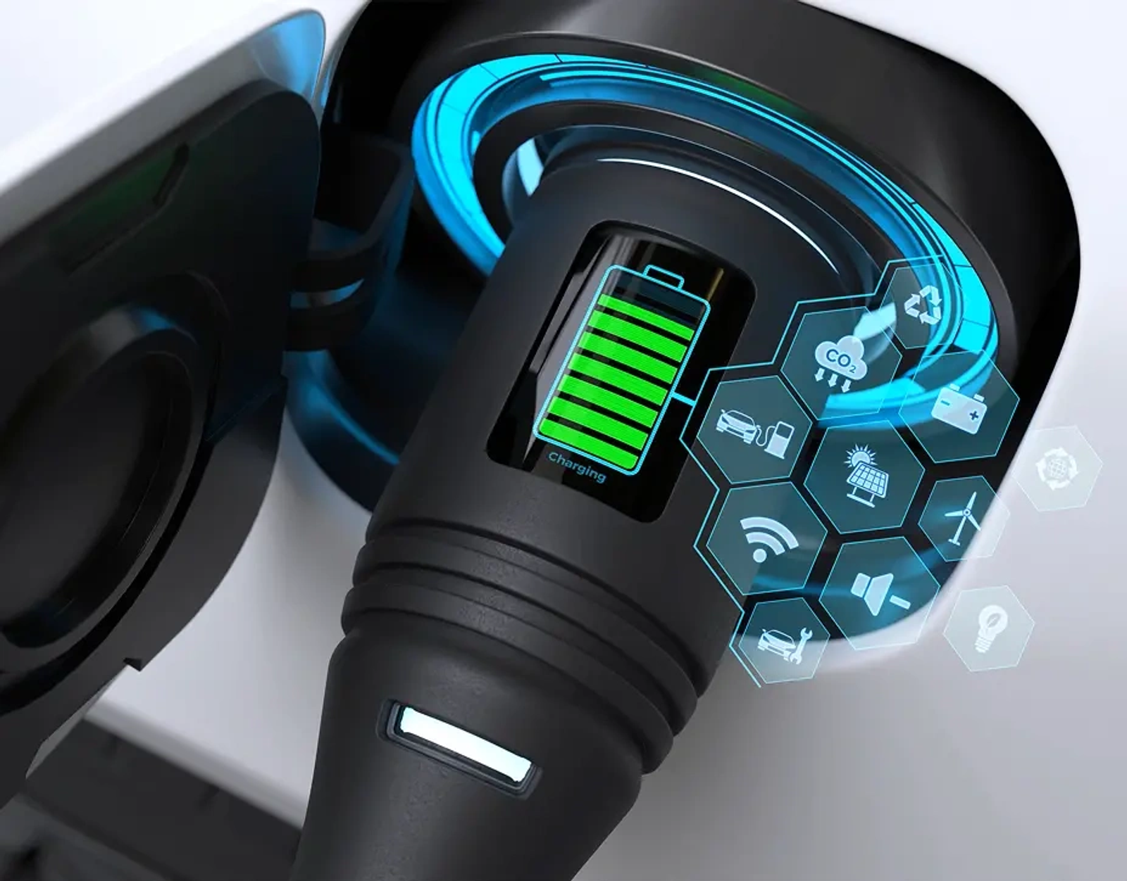 OMODA EV charging connector
