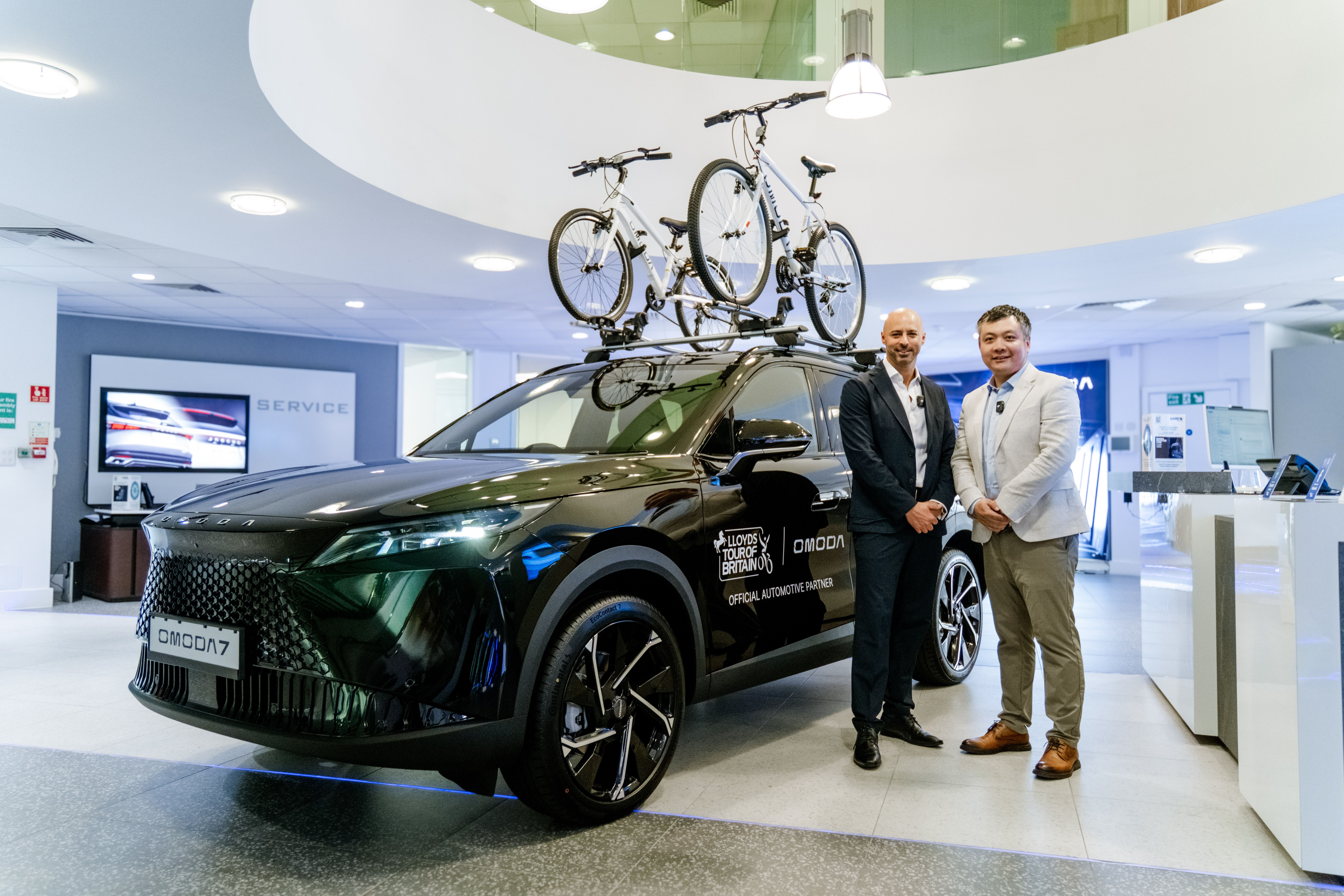 OMODA UK BECOMES OFFICIAL AUTOMOTIVE PARTNER OF THE LLOYDS TOUR OF BRITAIN