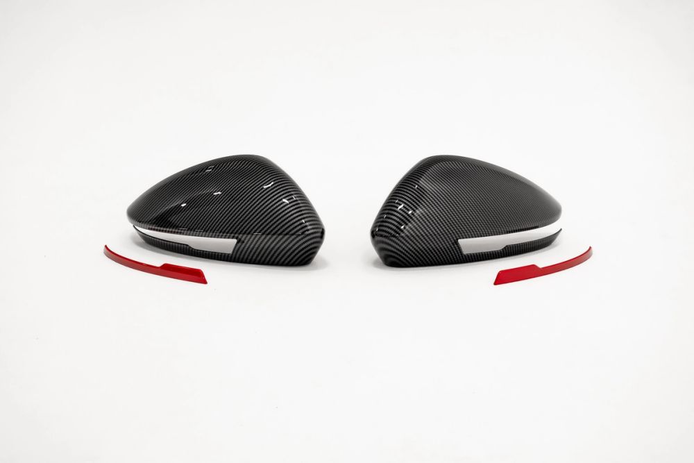 OMODA E5 styling kit — carbon fibre wing mirror caps